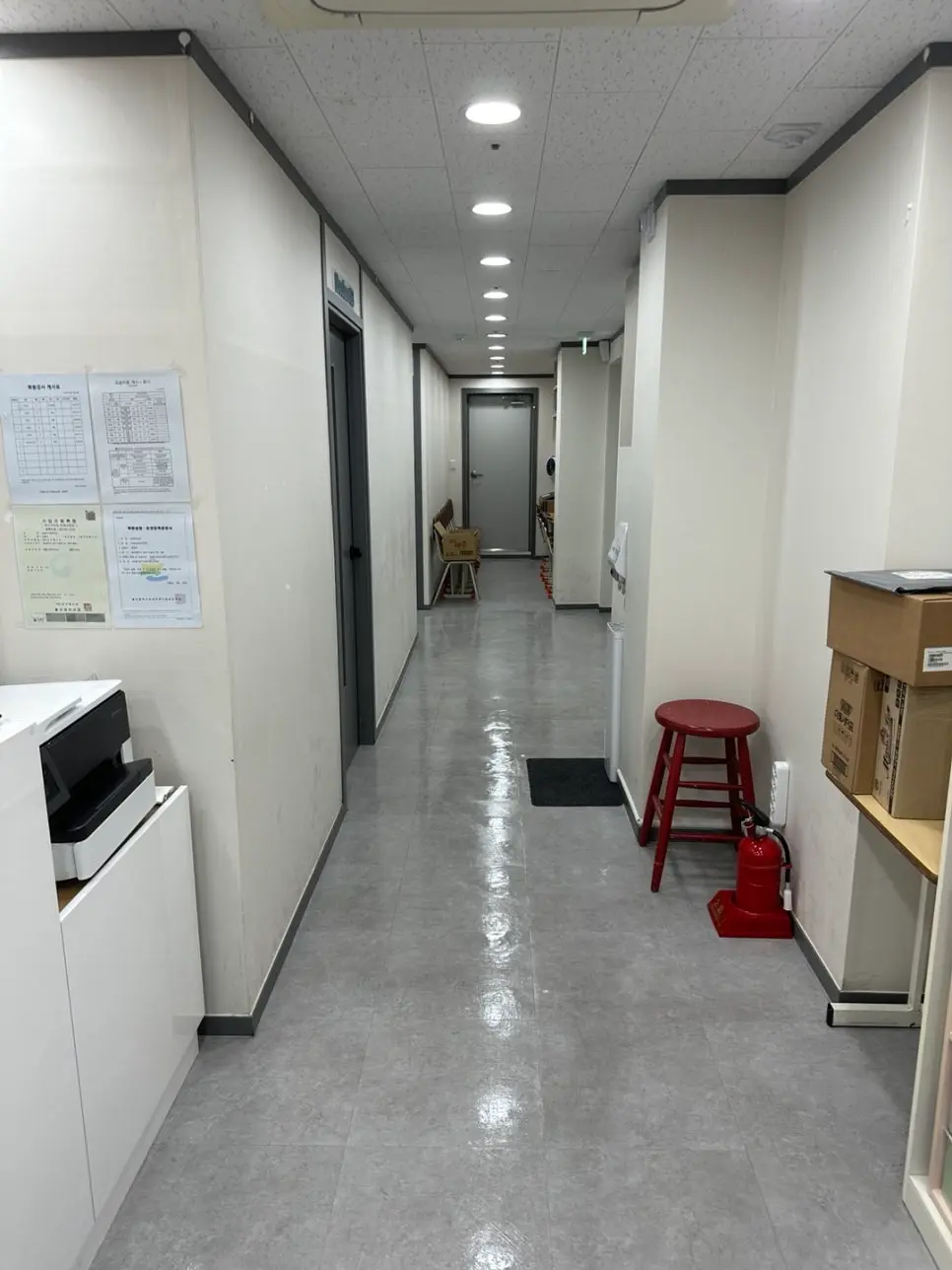 사업장 정기청소 현장 사진