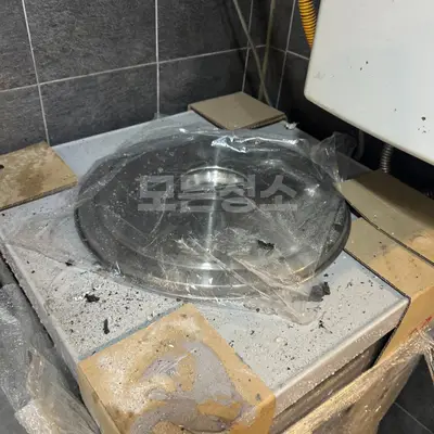 김해 상가청소, 가게 인수 후 오픈 전 대청소 현장 사진